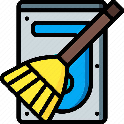 Clean, data, drive, hard, recovery icon - Download on Iconfinder