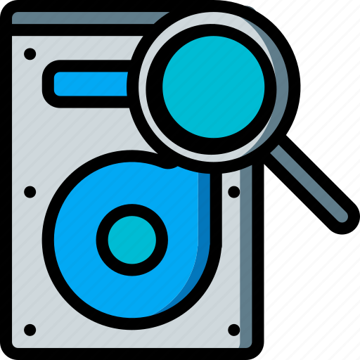 Data, drive, hard, recovery, search icon - Download on Iconfinder