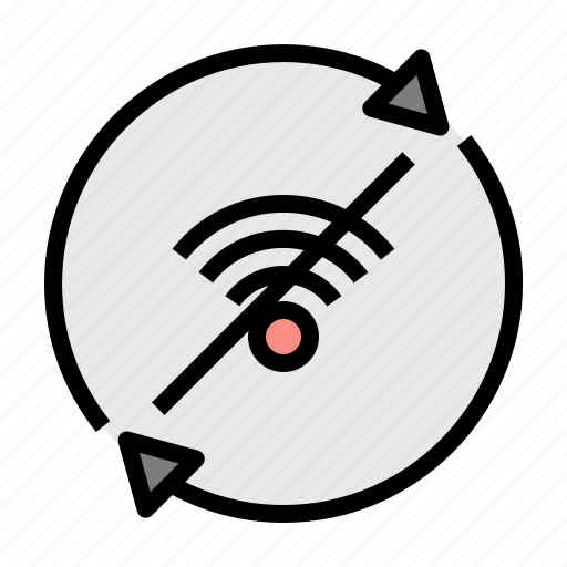 Wifi, disconnect, disconnected, no, internet, signal icon - Download on Iconfinder
