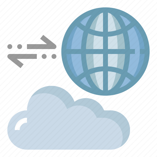 Data, transfer, cloud, computing, server, service, roaming icon - Download on Iconfinder