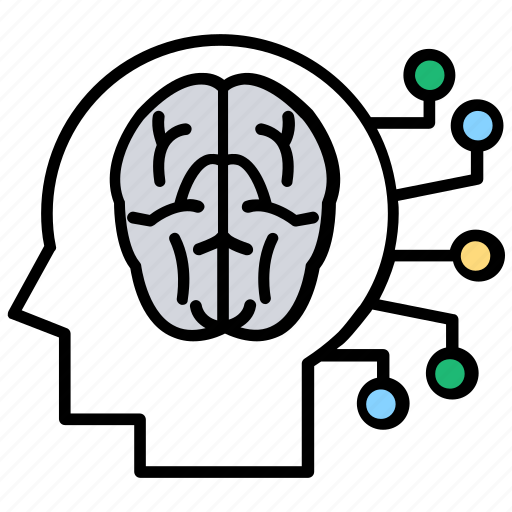 Artificial intelligence, intelligence management, machine intelligence, machine learning, mind mapping icon - Download on Iconfinder
