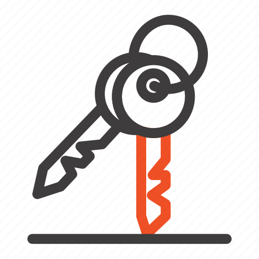 Key, keys, room, security icon - Download on Iconfinder