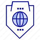 access, globe, protection, shield, world