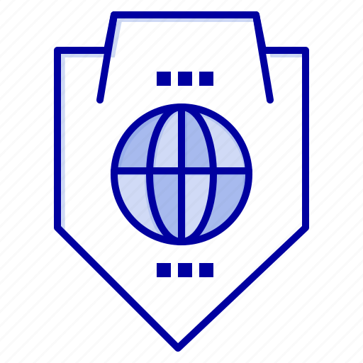 Access, globe, protection, shield, world icon - Download on Iconfinder
