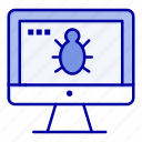 bug, monitor, screen, security