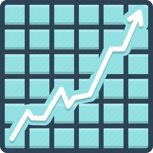 Achievement, chart, graph, growth, increase, increasing stocks graphic, success icon - Download on Iconfinder
