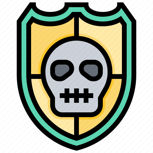 Cranium, cyber, hacker, protection, security, skull, virus icon - Download on Iconfinder