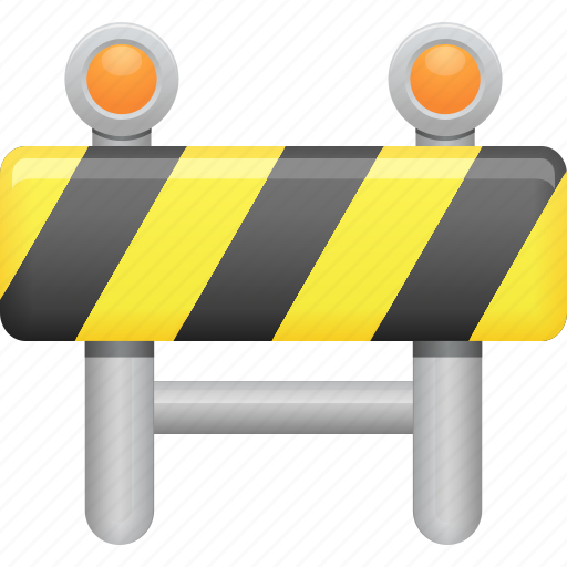 Barrier, blocked, restriction, road barrier, security icon - Download on Iconfinder