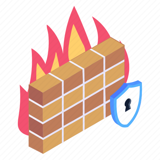 Firewall defence, firewall protection, firewall, protection wall, security wall icon - Download on Iconfinder