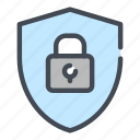 shield, lock, pass, password, protection, security