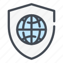 shield, globe, world, network, internet, security, protection, safety