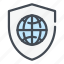 shield, globe, world, network, internet, security, protection, safety 