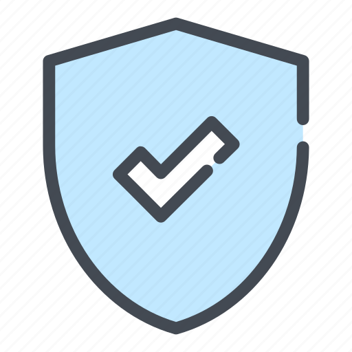 Shield, protection, security, secure, safety, tick, check icon - Download on Iconfinder