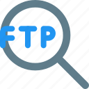 ftp, search, networking, magnifier, data transfer
