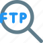 ftp, search, networking, magnifier, data transfer 