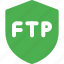 ftp, shield, networking, data, transfer 