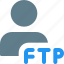 ftp, user, networking, data transfer, avatar 