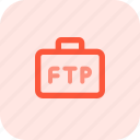 ftp, suitcase, networking, data, transfer