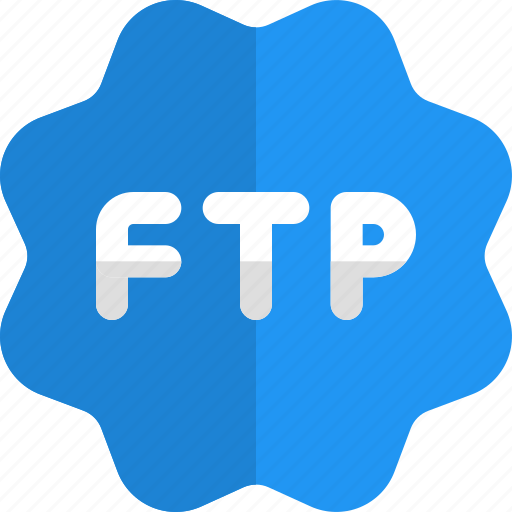 Ftp, label, networking, data, transfer icon - Download on Iconfinder