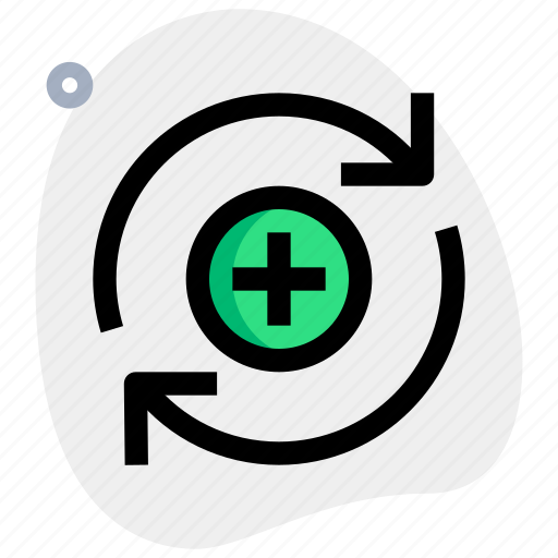 Add, transfer, networking, data, plus icon - Download on Iconfinder