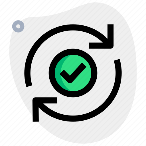 Transfer, networking, data, approve icon - Download on Iconfinder