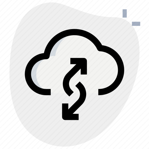 Cloud, data, transfer, networking, arrow icon - Download on Iconfinder