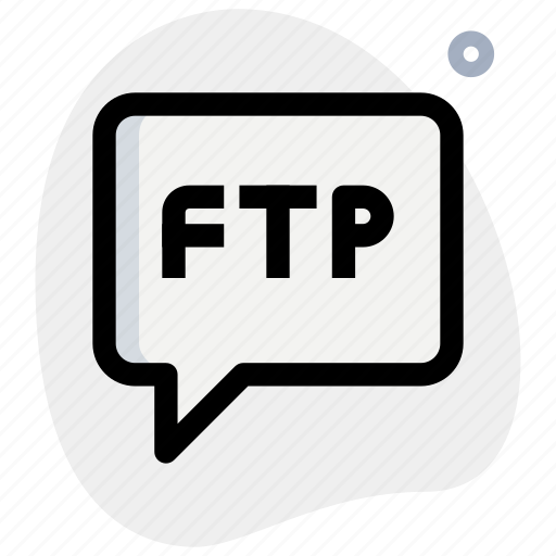 Ftp, networking, data, transfer, chat bubble icon - Download on Iconfinder