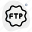 ftp, label, networking, data, transfer 