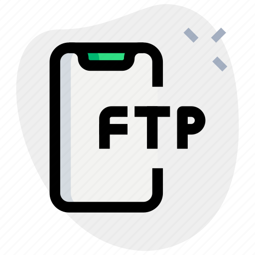 Ftp, smartphone, networking, data, transfer icon - Download on Iconfinder