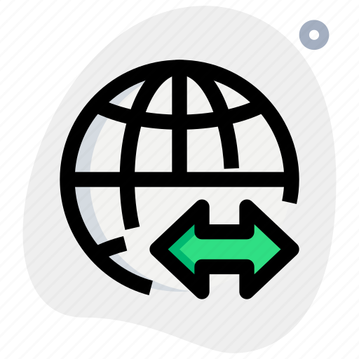 Data, transfer, networking, globe icon - Download on Iconfinder
