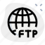ftp, networking, data, transfer, globe 