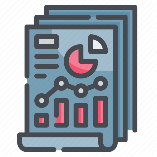 Document, report, analytics, statistics, project icon - Download on Iconfinder