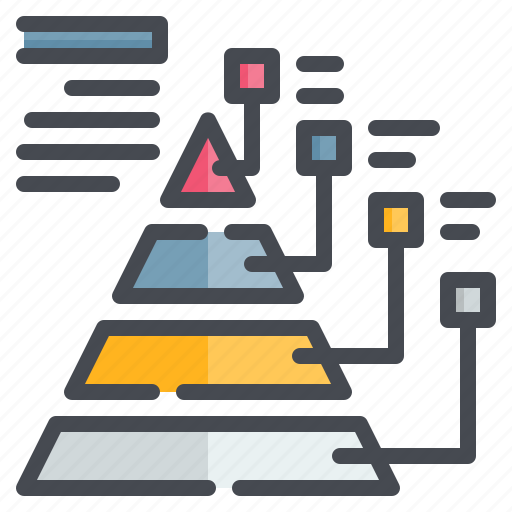 Pyramid, chart, statistics, infographics, analytics icon - Download on Iconfinder