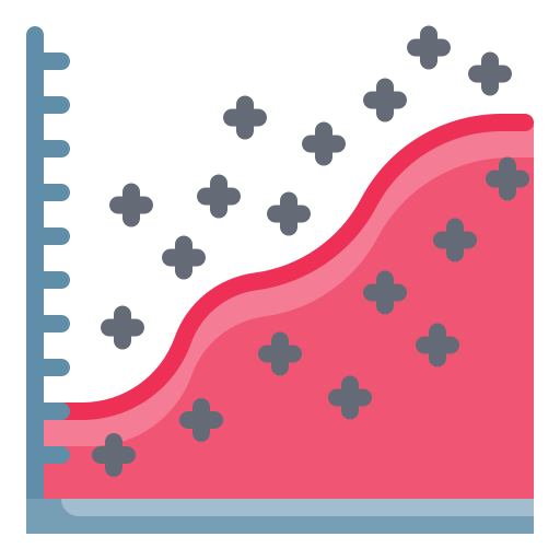 Scatter, graph, plot, dots, chart icon - Download on Iconfinder