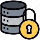 database, server, lock, privacy