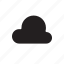 cloud, weather, storage, database 