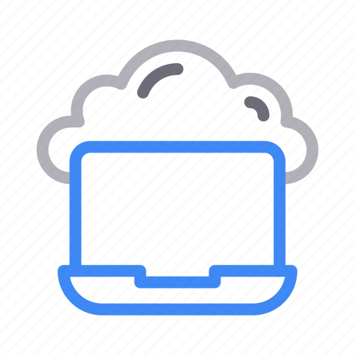 Cloud, computer, database, laptop, online icon - Download on Iconfinder