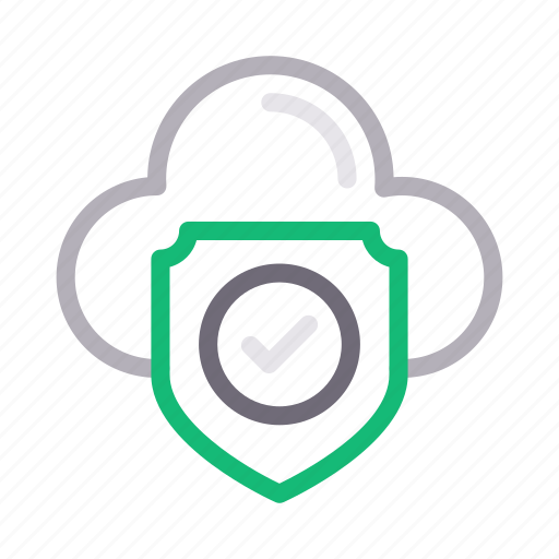 Cloud, database, protection, security, storage icon - Download on Iconfinder