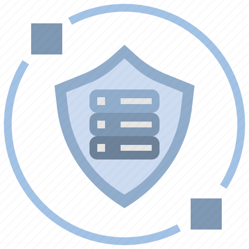 Storage, database, protection, security, data governance icon - Download on Iconfinder