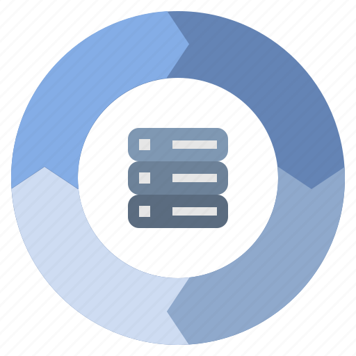 Cycle, datanomics, process, system, data lifecycle icon - Download on Iconfinder