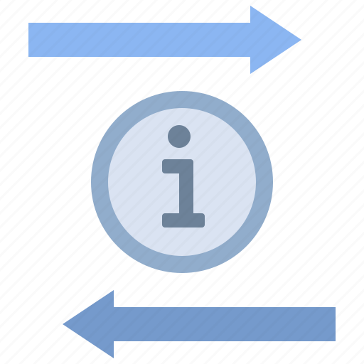 Transfer, datanomics, data, database, information exchange icon - Download on Iconfinder