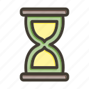 hourglass, timer