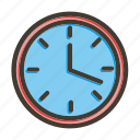 round, clock, timer, watch, business, time, hour
