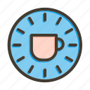 coffee, time, timer, clock, watch, stopwatch, hour