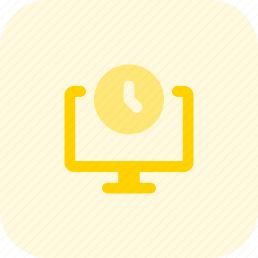 Computer, time, date, monitor icon - Download on Iconfinder