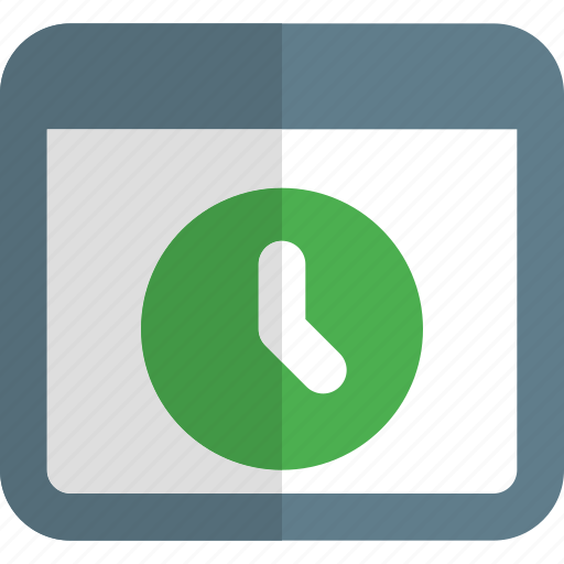 Browser, time, clock, web icon - Download on Iconfinder