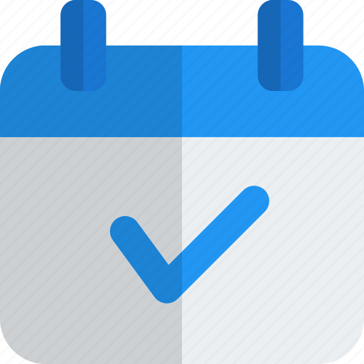 Calendar, check, date, schedule icon - Download on Iconfinder