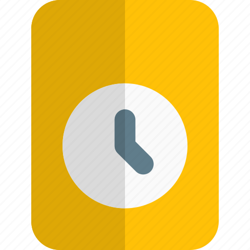 Time, file, document, format, clock icon - Download on Iconfinder