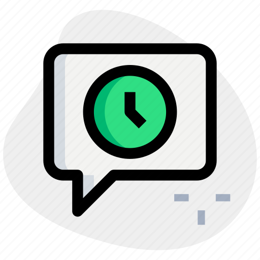 Chat, history, date, time icon - Download on Iconfinder