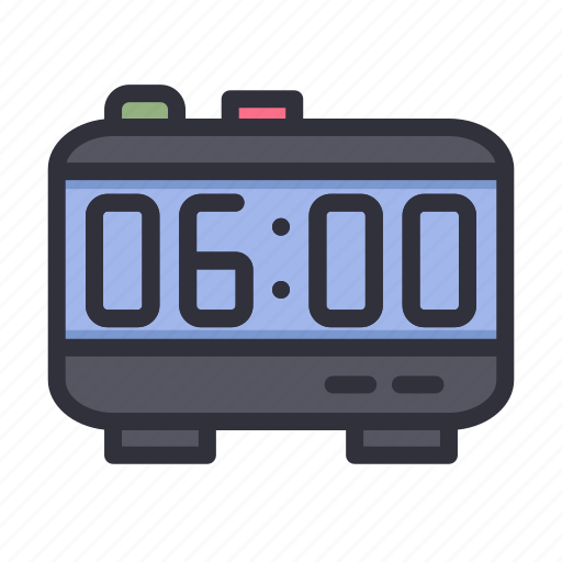 Clock, time, hour, watch, digital, electronics, device icon - Download on Iconfinder